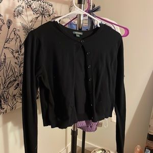 Black button down Wild Fable sweater